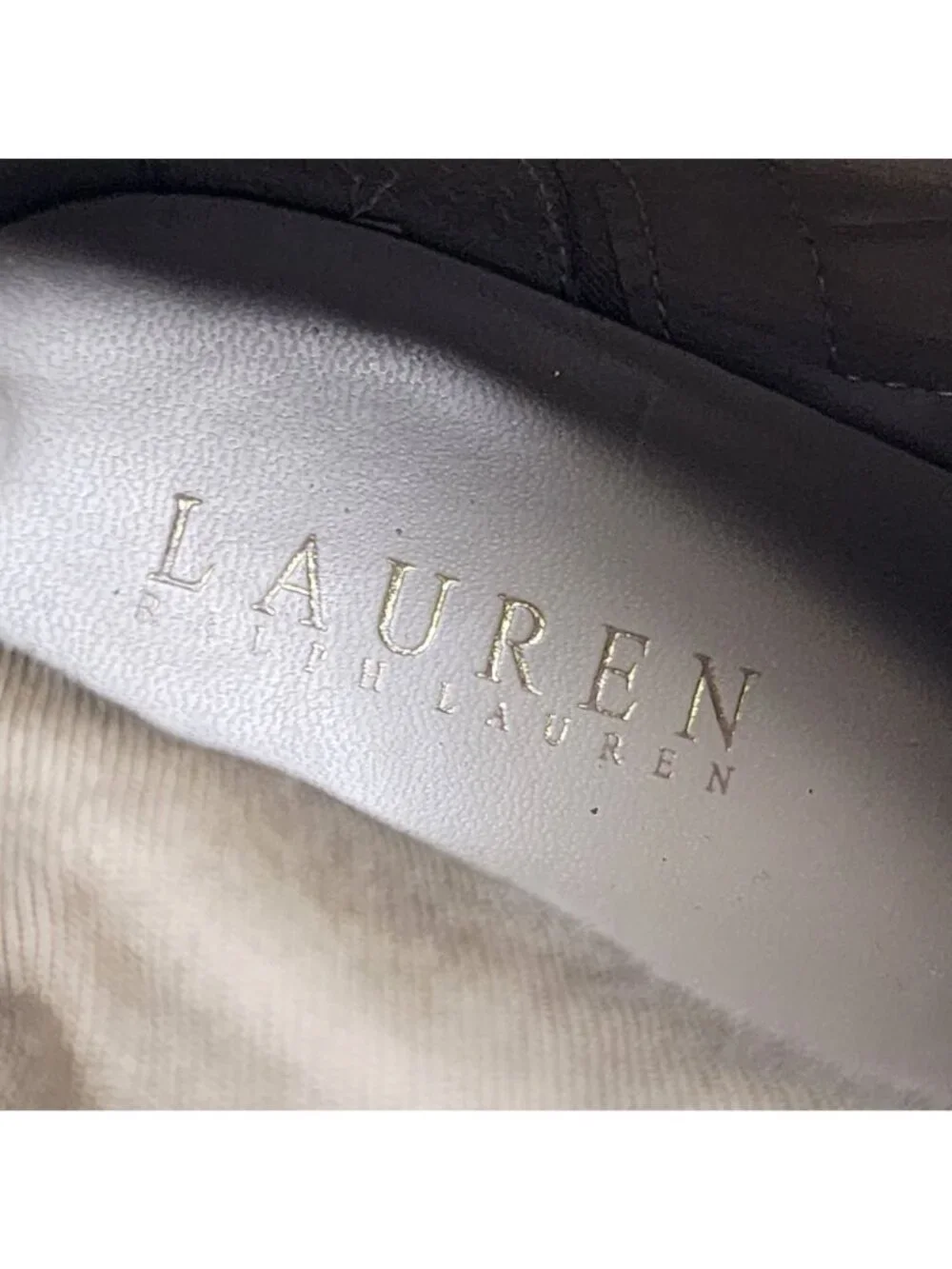 Lauren Ralph Lauren Shoes Womens Size 7 Tan Suede Boots *Read*